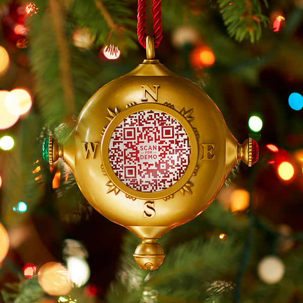 Interactive Santa Ornament with Journal