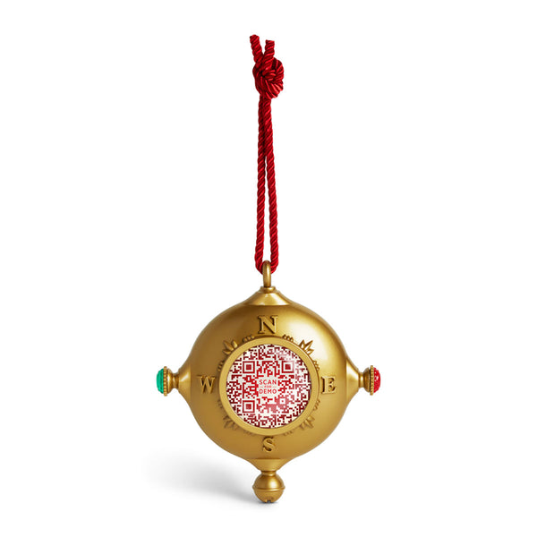 Interactive Santa Ornament with Journal