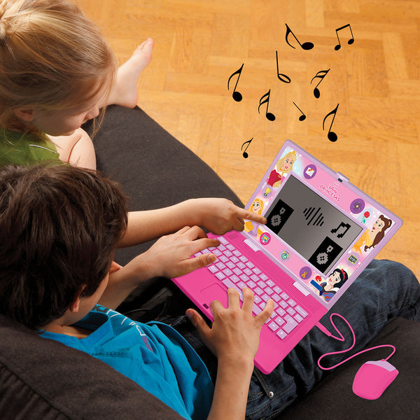 Disney Princess Bilingual Talking Educational Laptop