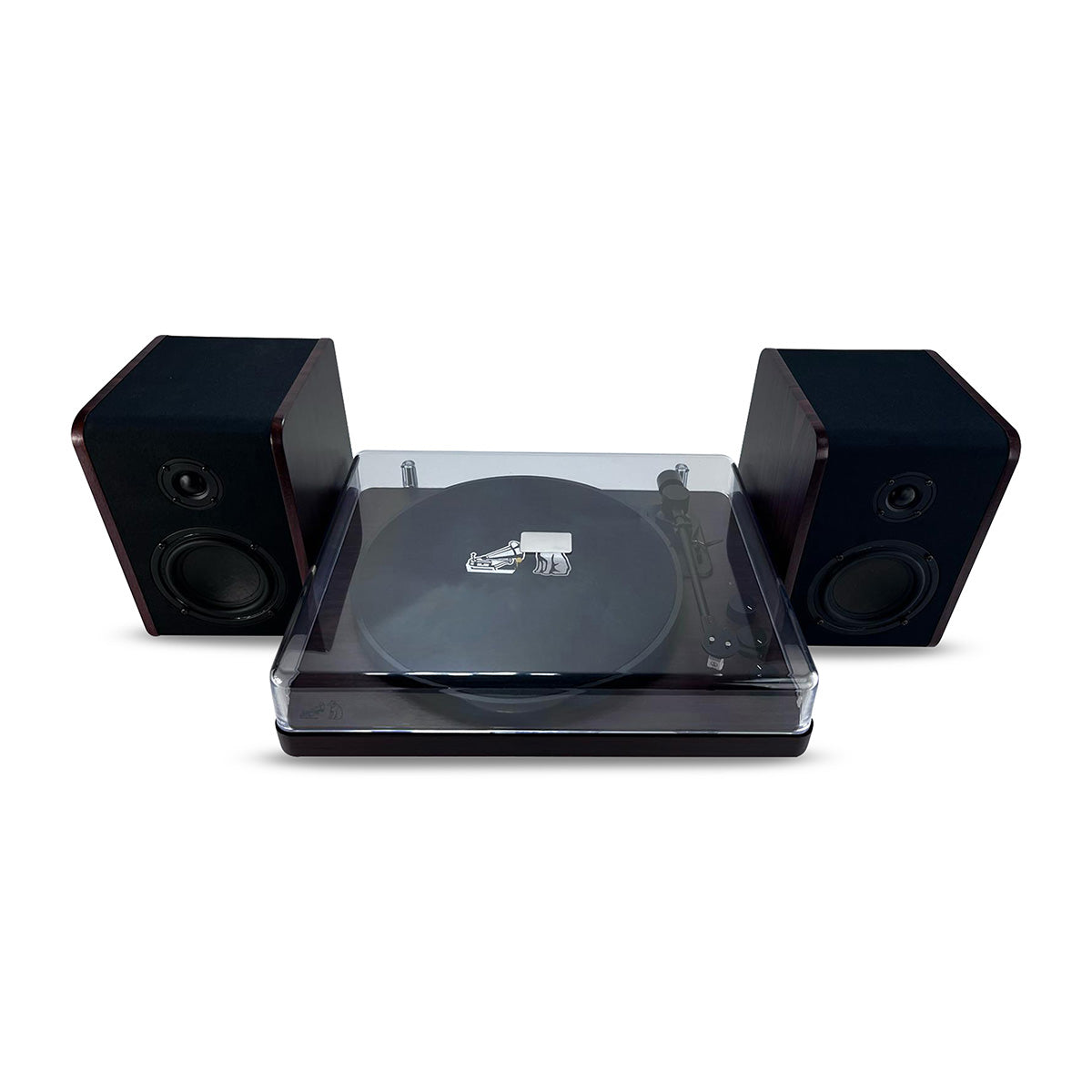 Bluetooth Record Player Stereo System – Sharper Image