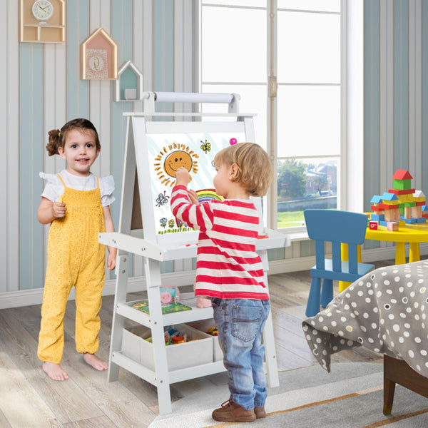 3-in-1 Kids Double-Sided Art Easel