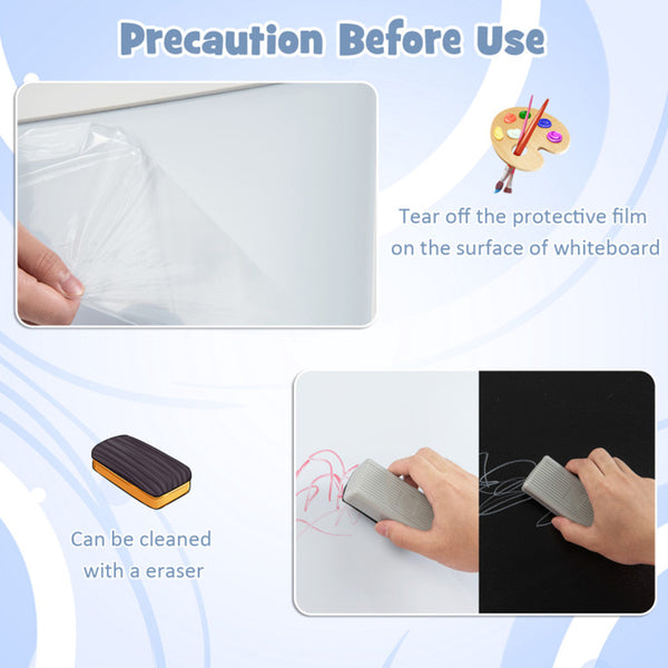 3-in-1 Kids Double-Sided Art Easel