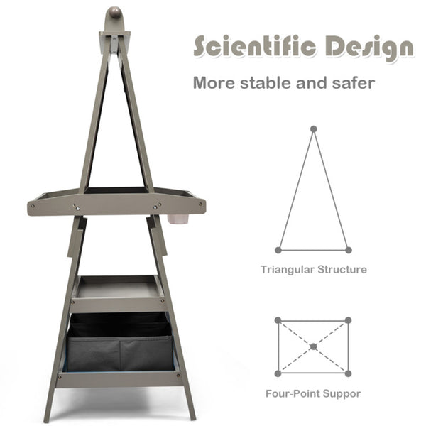 3-in-1 Kids Double-Sided Art Easel