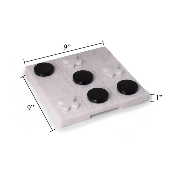 Marble Tic Tac Toe Set