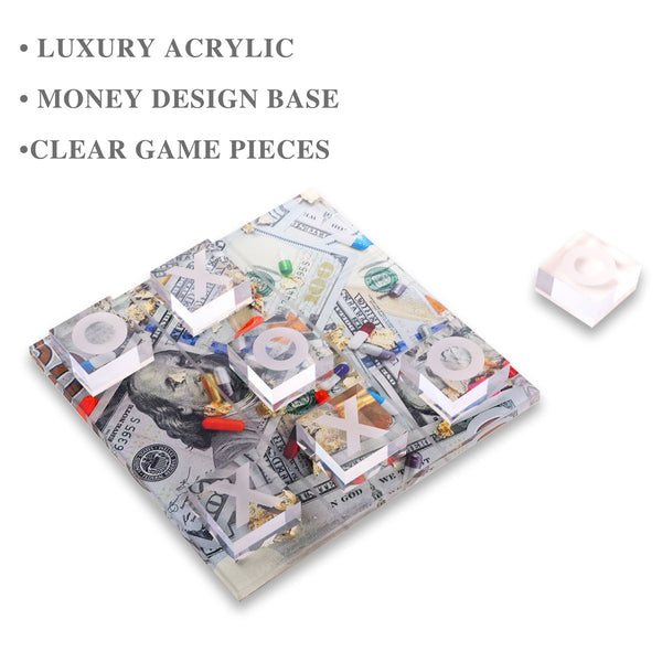 Acrylic Tic Tac Toe Set