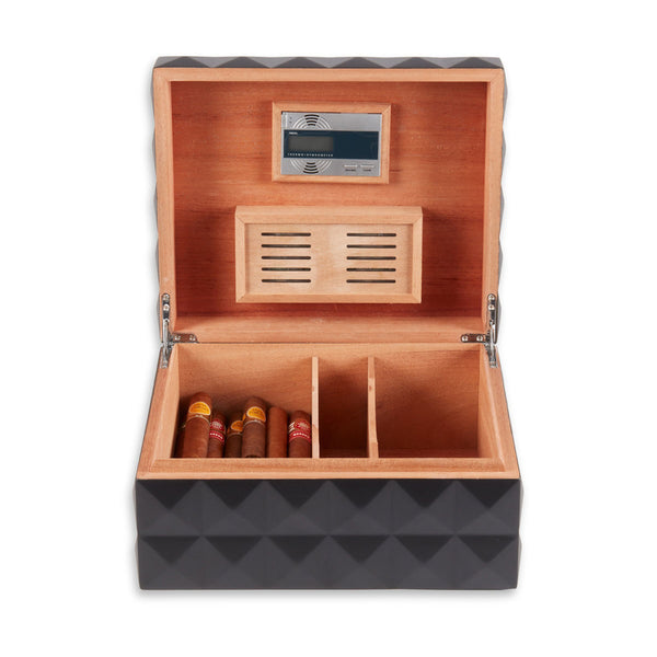 75 Cigar Humidor in Pyramid Design