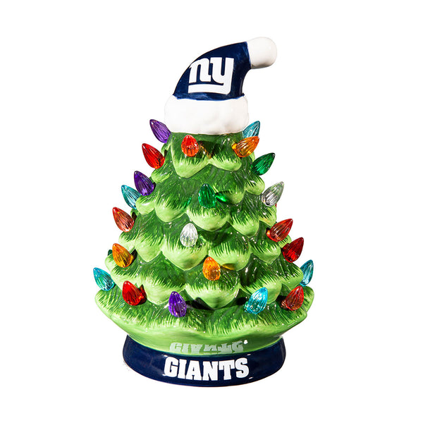 8'' NFL LED Ceramic Christmas Tree