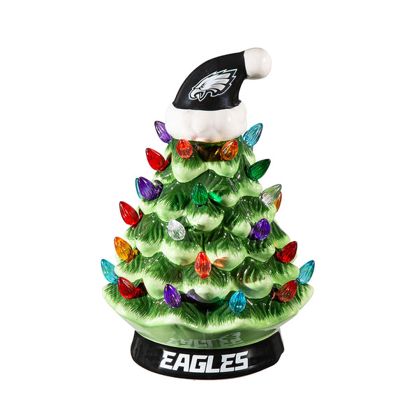 8'' NFL LED Ceramic Christmas Tree