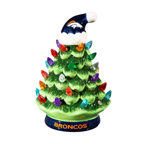 8'' NFL LED Ceramic Christmas Tree