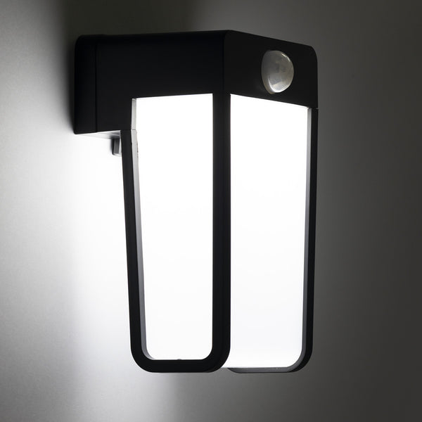 Modern Solar Powered Wall Sconce (Set of 2)