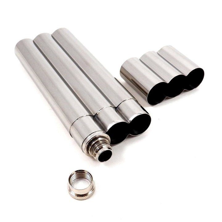 Double Cigar Holder And Flask