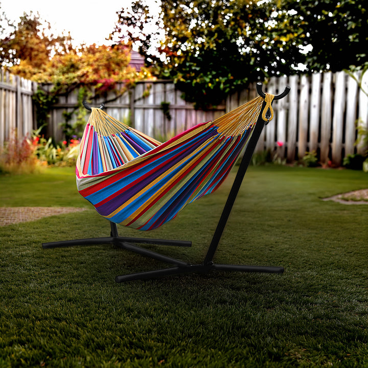Two-Person 9-Ft. Hammock and Stand