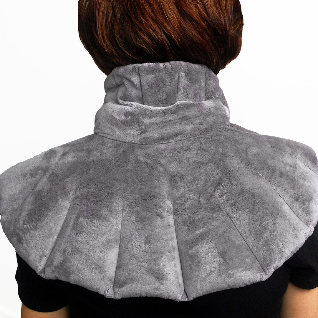 Heated Neck and Shoulder Wrap | Aromatherapy Heat Wrap | Sharper Image