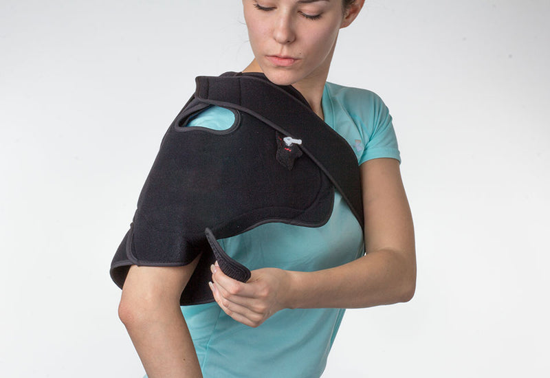 Hot/Cold Shoulder Compression Therapy - Left