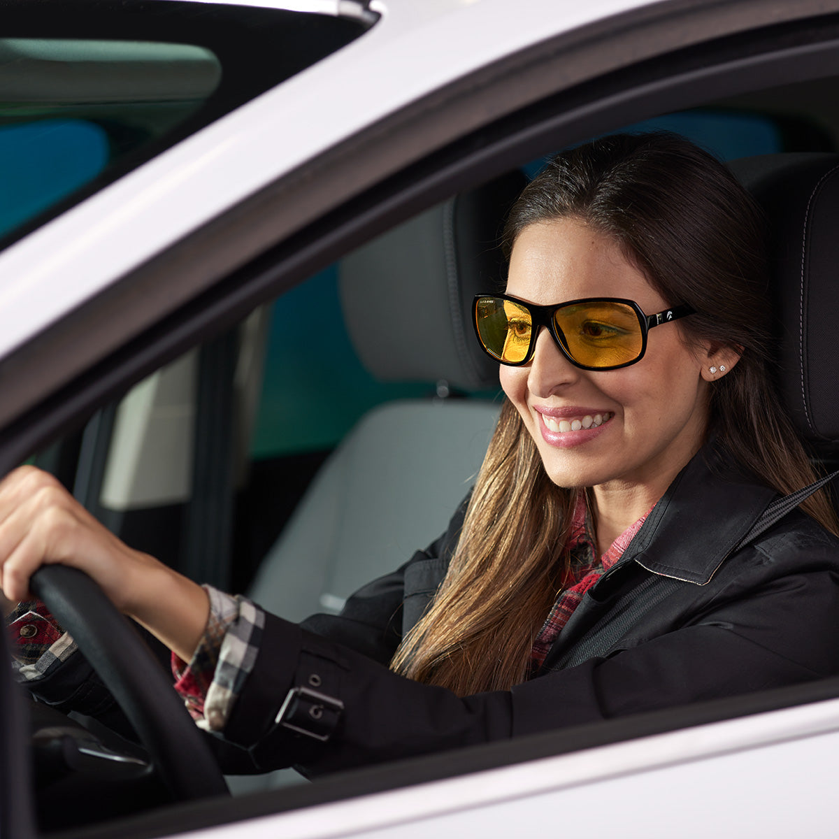 night vision goggles for driving Night Driving Glasses by Sharper Image