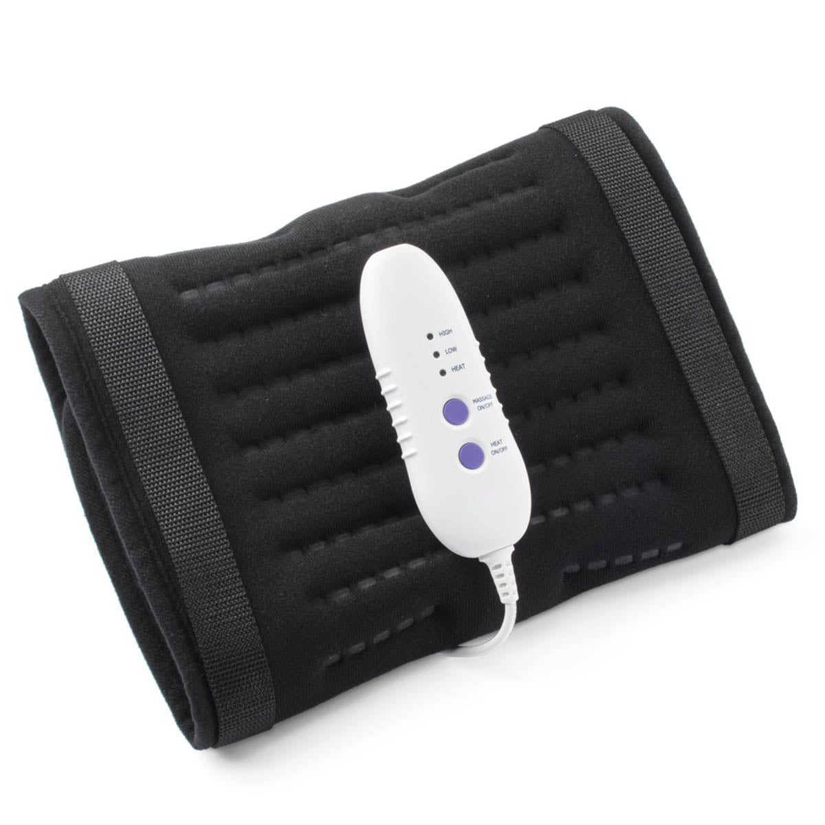 Massaging Heat Pad | Vibration and Heat Therapy Pad | Sharper Image Massaging Heat Pad | Vibration and Heat Therapy Pad | Sharper Image