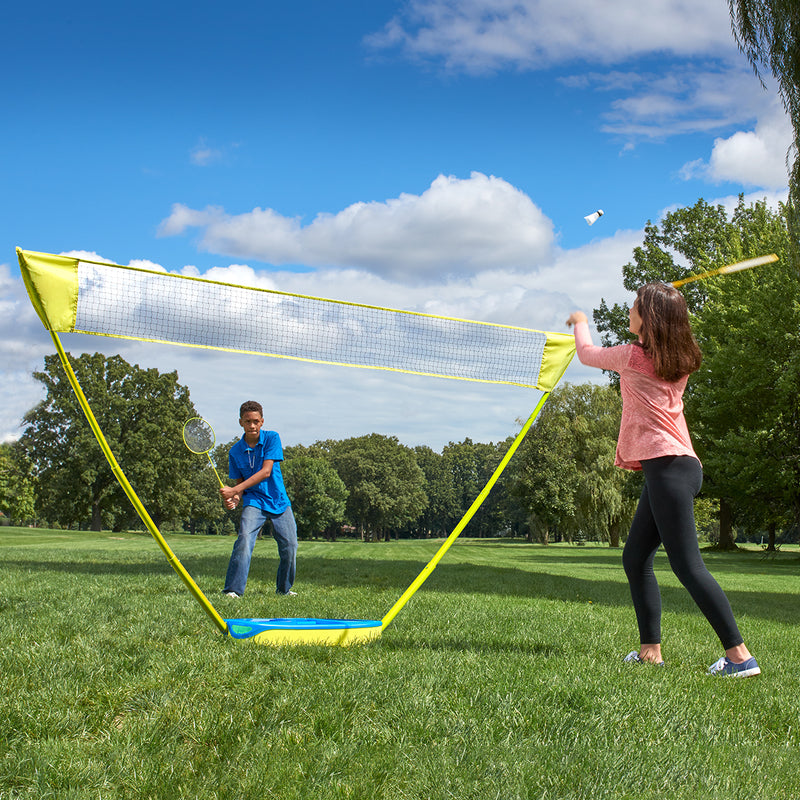 Portable Badminton with LED Birdies by Specialty Retailer
