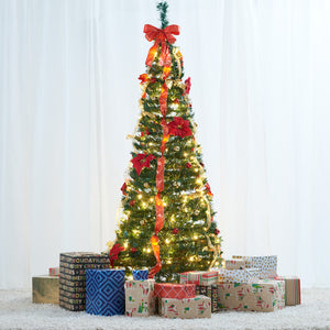 Pop-Up 6 Ft. LED Christmas Tree