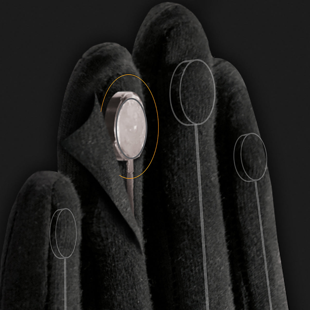 Vibrating Arthritis Gloves - L Vibrating Arthritis Gloves - L