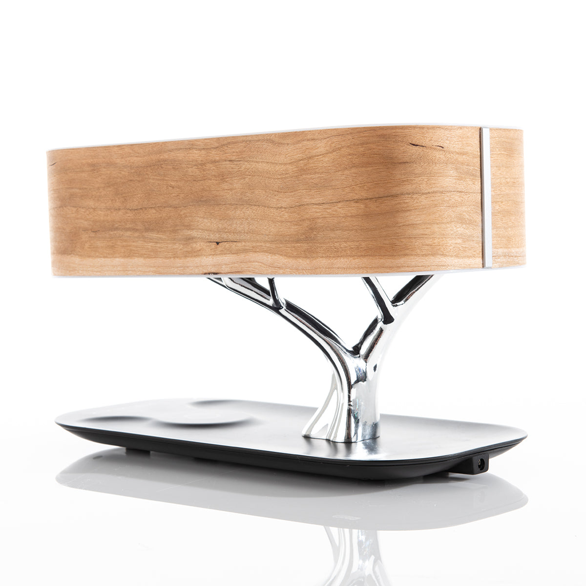 bonsai tree lamp sharper image Sharper Image Bonsai Bluetooth Speaker Lamp with Wireless Charging Pad