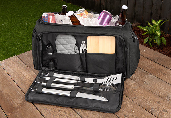 Essential BBQ Cooler Kit – Sharper Image