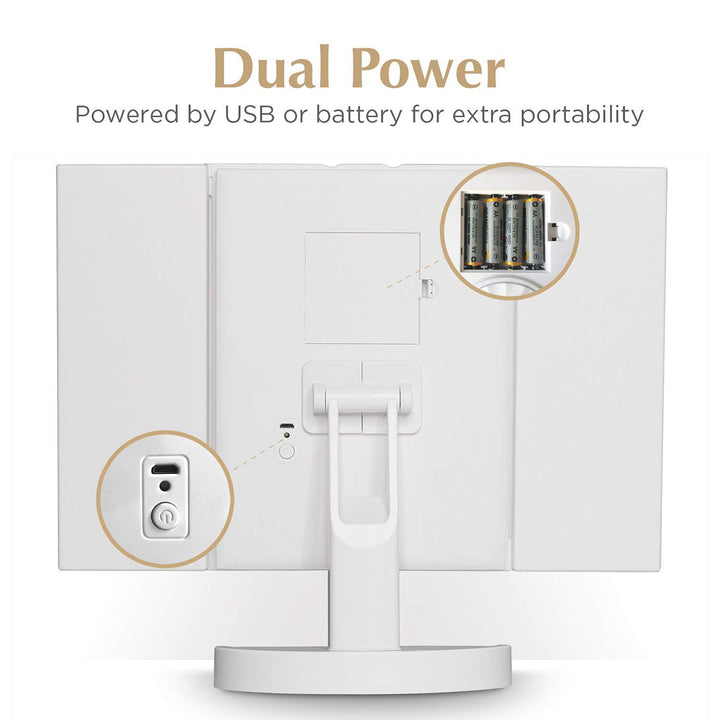 Premium Multiple Magnification Vanity Mirror