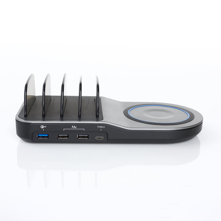 2-in-1 USB Charging Station by Sharper Image
