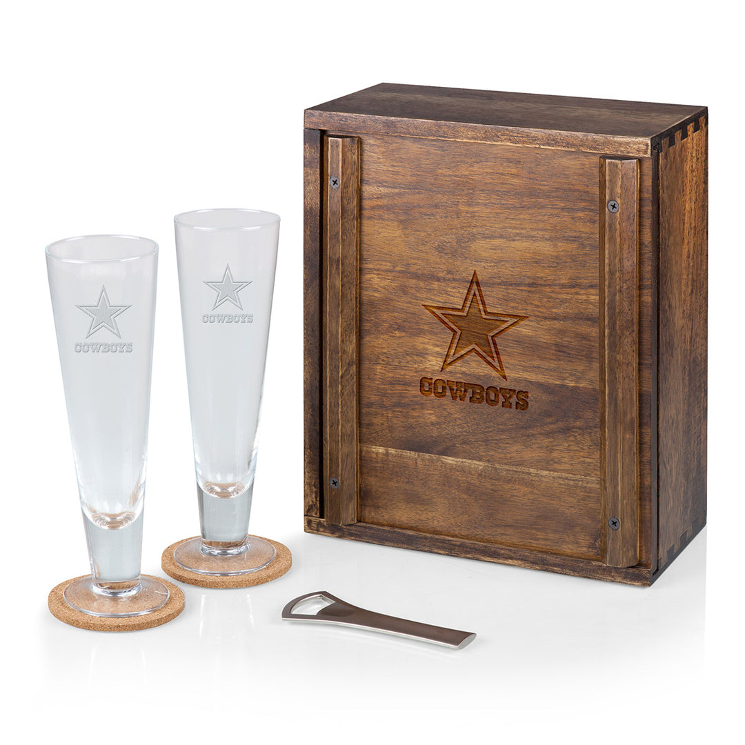 NFL Pilsner Gift Set – Sharper Image