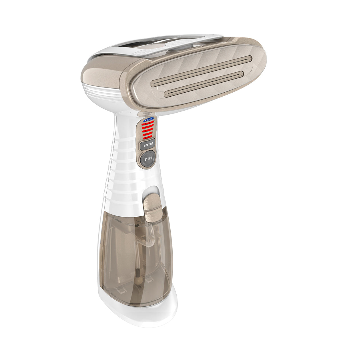 handheld dress steamer Eisoary Mini Travel Steamer Cordless USB Charging 30ml Water Tank Rapid Heating 1 Hour Handheld Garment Steamer White