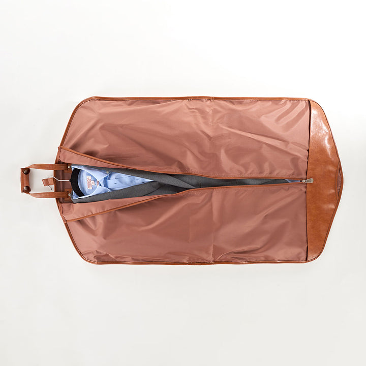 Luxury Leather Garment Bag