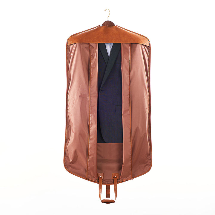 Luxury Leather Garment Bag