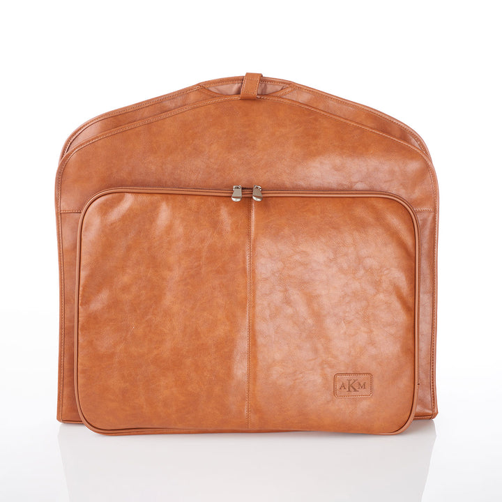 Luxury Leather Garment Bag