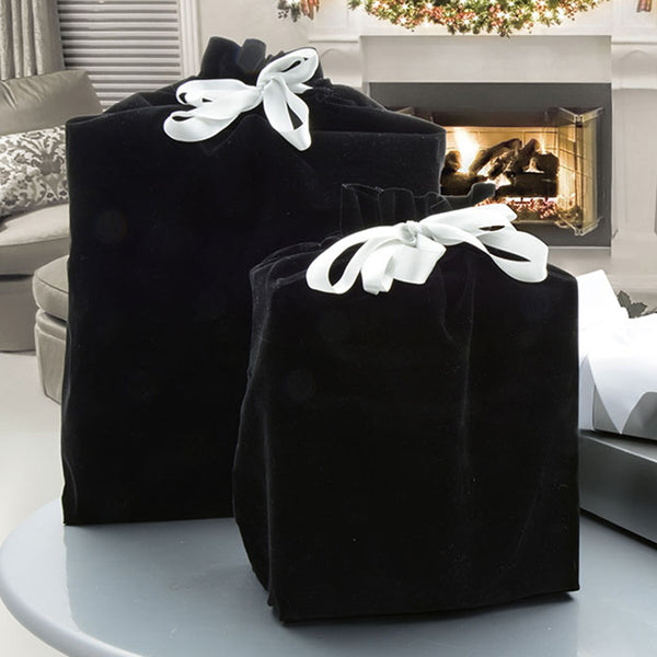 Black Velvet Gift Bag