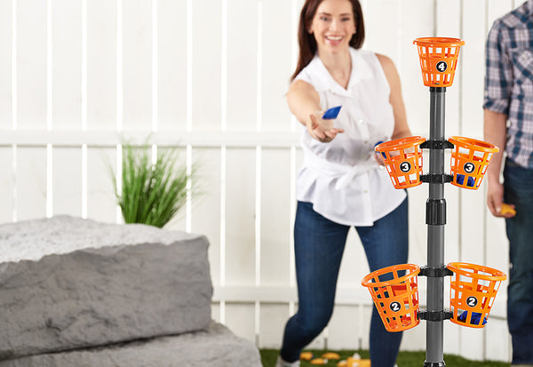 Bean Bag Basket Toss – Sharper Image
