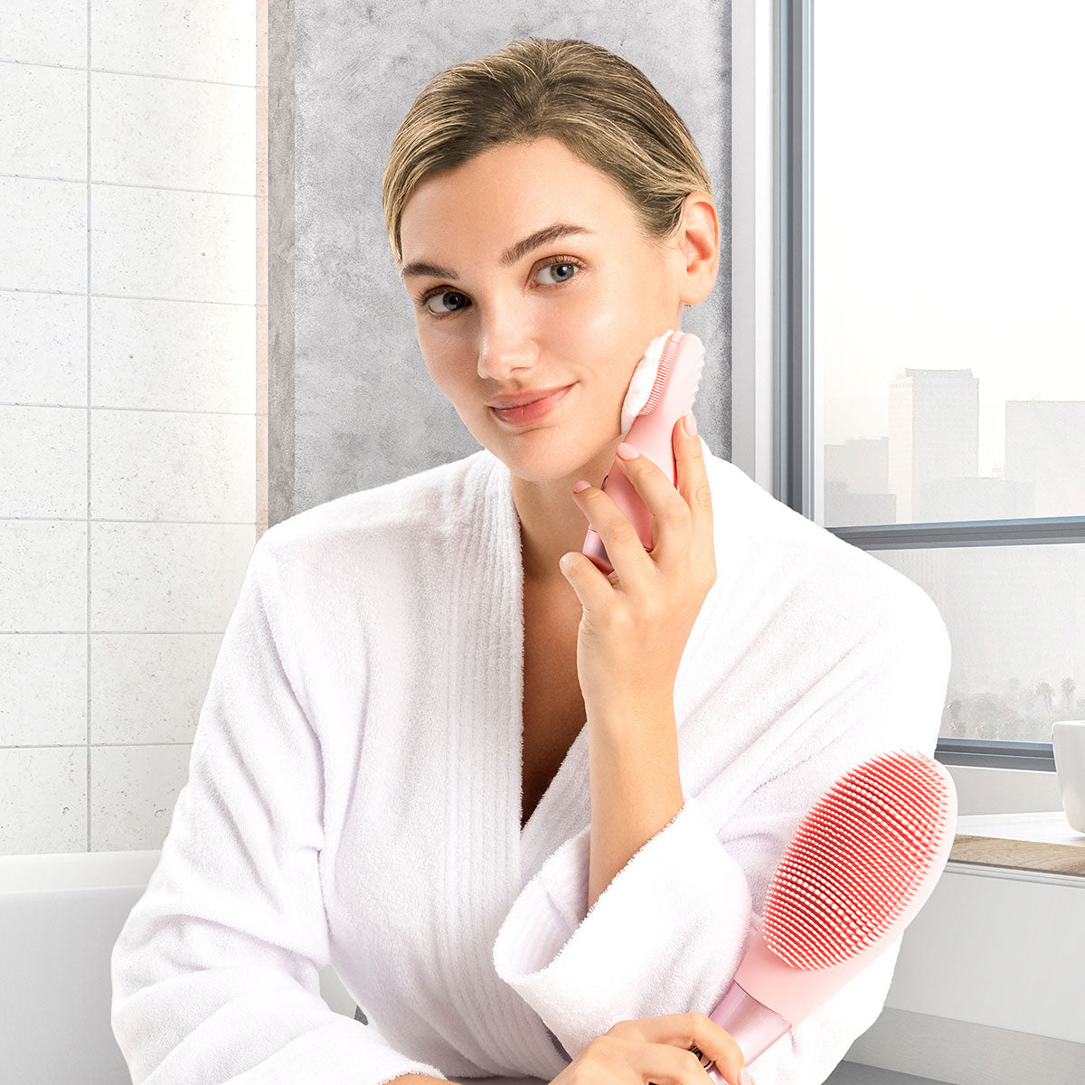 NION Beauty Opus LUXE Facial Cleansing Device - Pink NION Beauty Opus LUXE Facial Cleansing Device - Pink