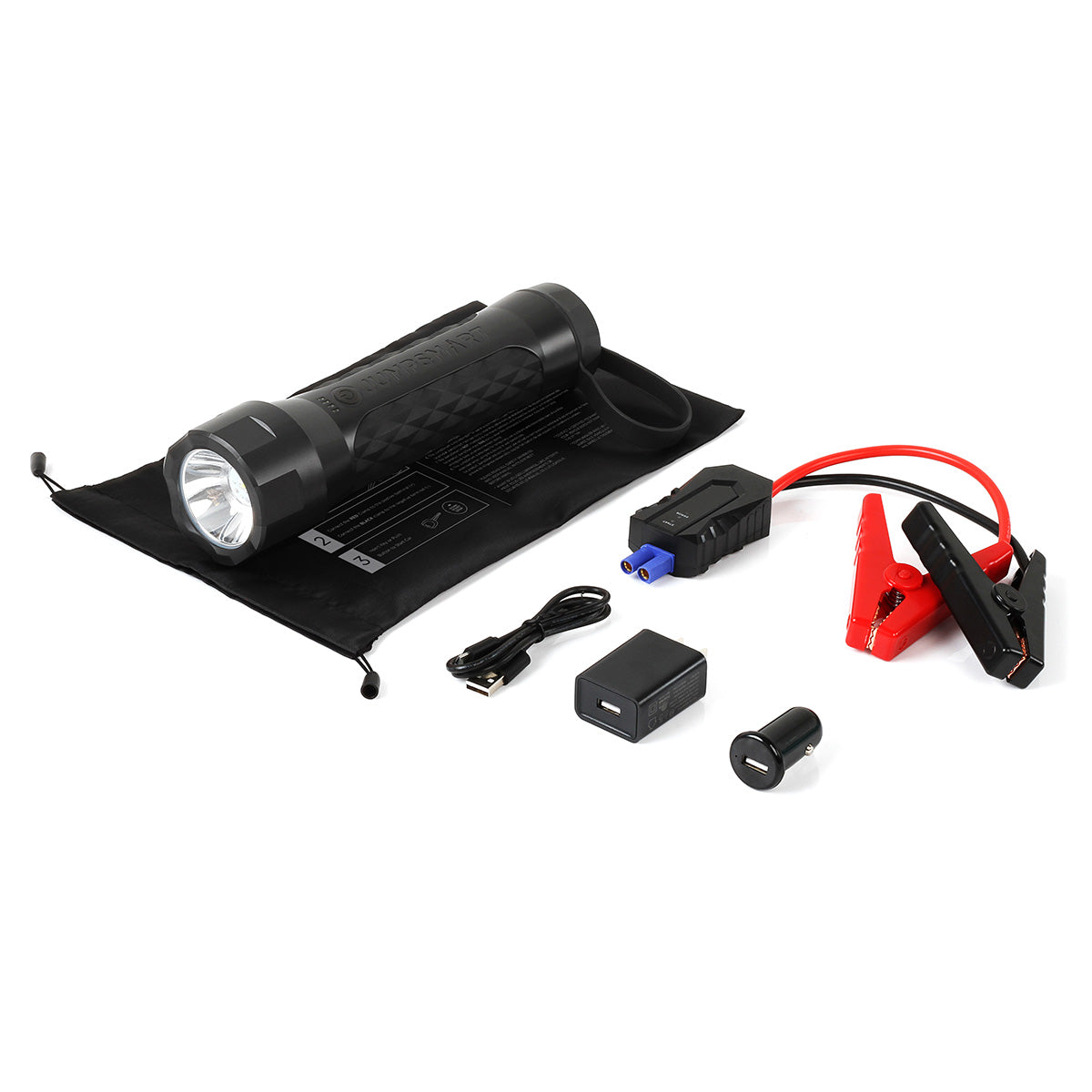 auto starter car vattery recharger with flashlight Jumpstart Flashlight | 10-in-1 Car Emergency Tool