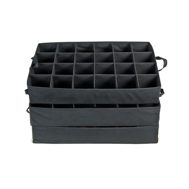 3-Tray Ornament Storage Bag