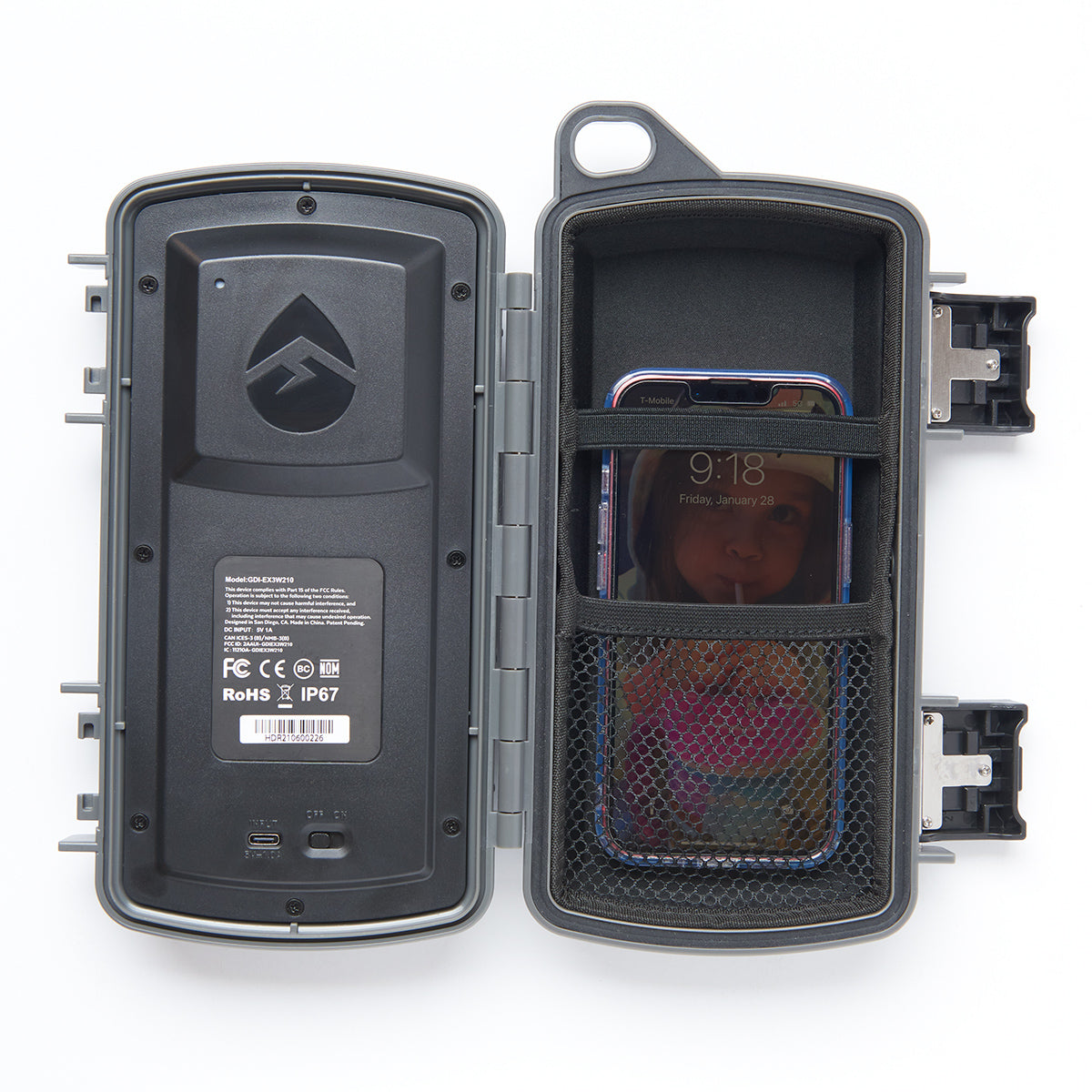 ECOXGEAR Extreme 2 Waterproof Case & Bluetooth Speaker Black ECOXGEAR Extreme 2 Waterproof Case & Bluetooth Speaker Black