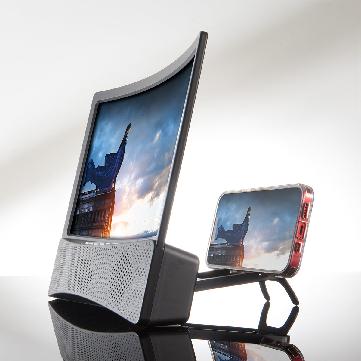 Smartphone TV Screen Magnifier by Sharper Image