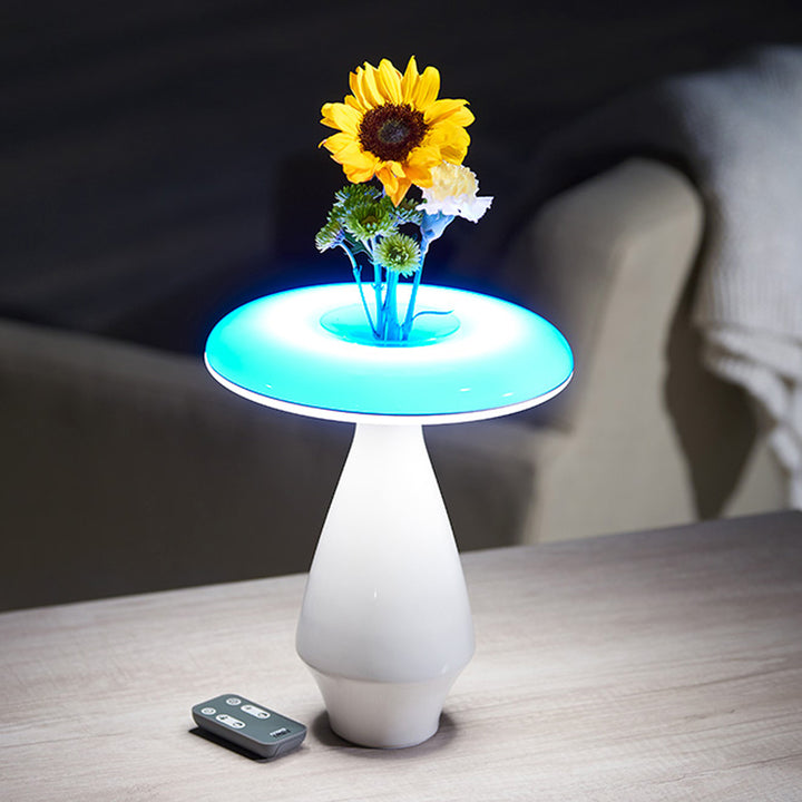 LED Ceramic Flower Vase