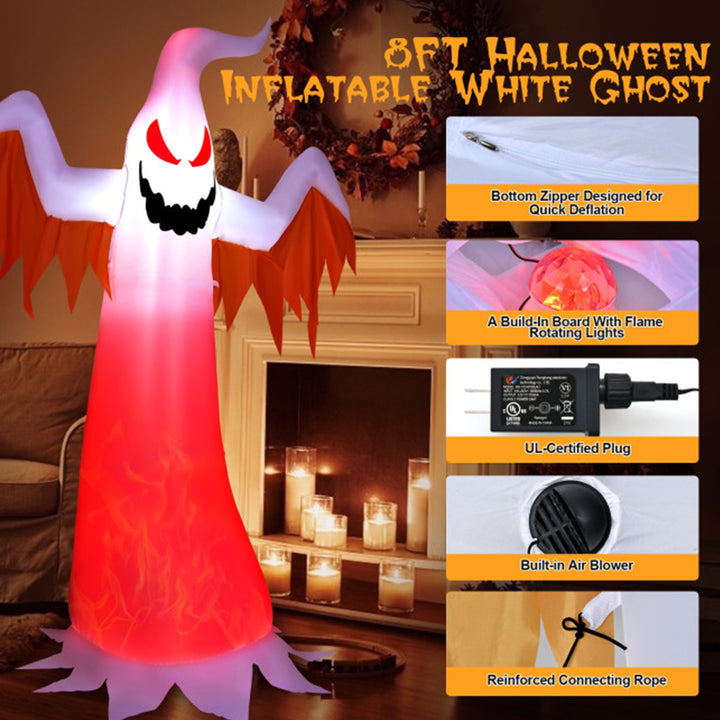 8-Ft. Inflatable Halloween Ghost