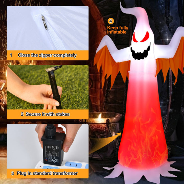 8-Ft. Inflatable Halloween Ghost