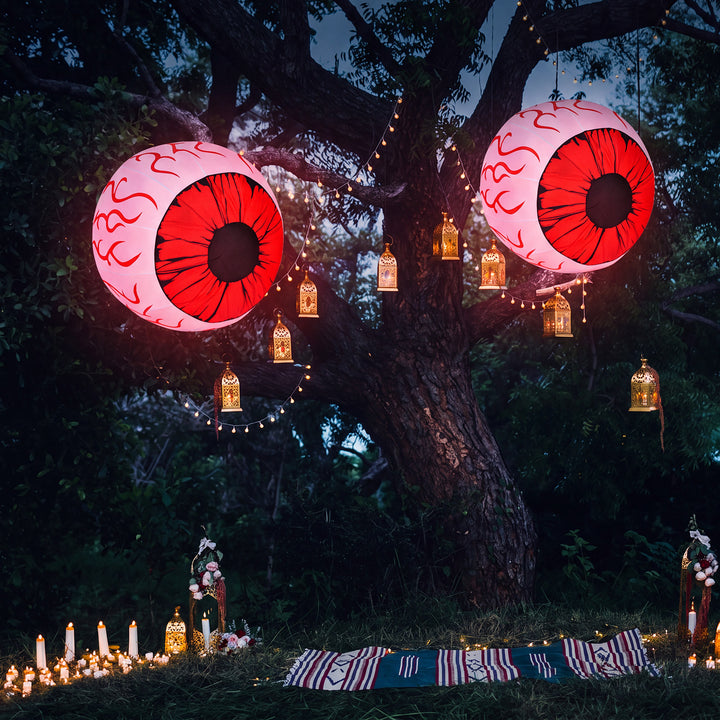 3-Ft. Inflatable Halloween Eyeballs (Set of 2)