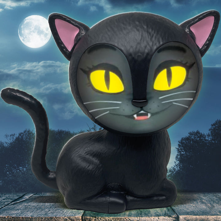 Animated Talking Halloween Cat