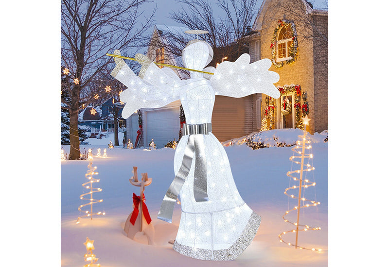 5-Ft. Prelit Lawn Angel