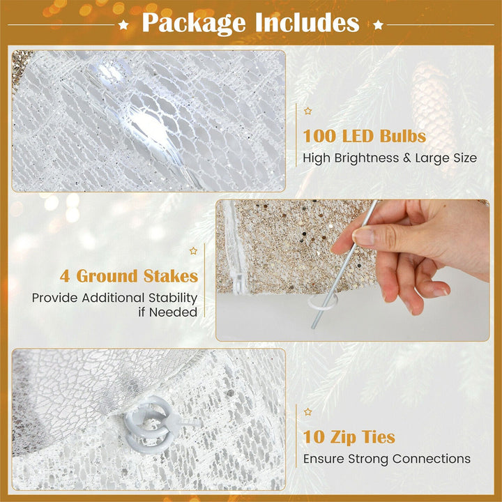 5-Ft. Prelit Lawn Angel