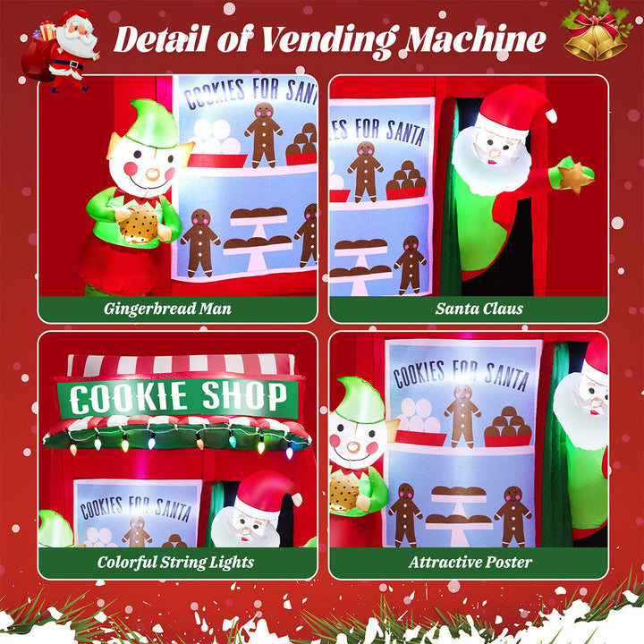 6-Ft. Inflatable Cookie Shop
