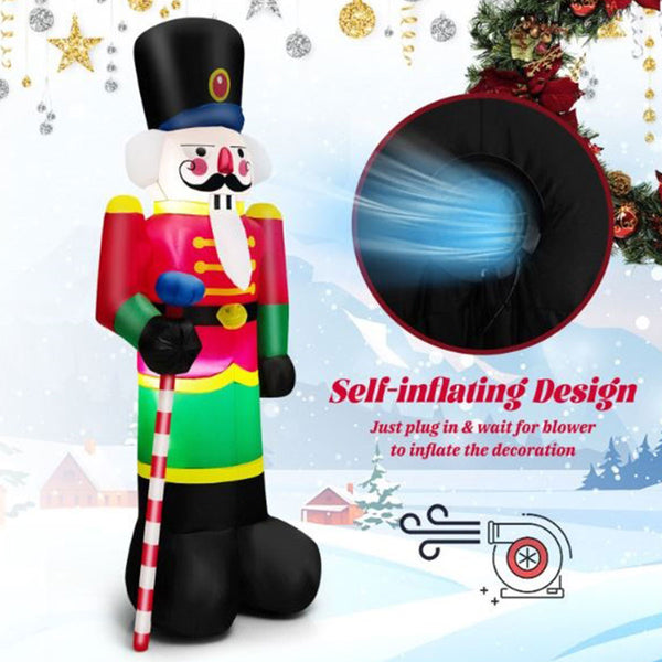 8-Ft. Inflatable Nutcracker Soldier