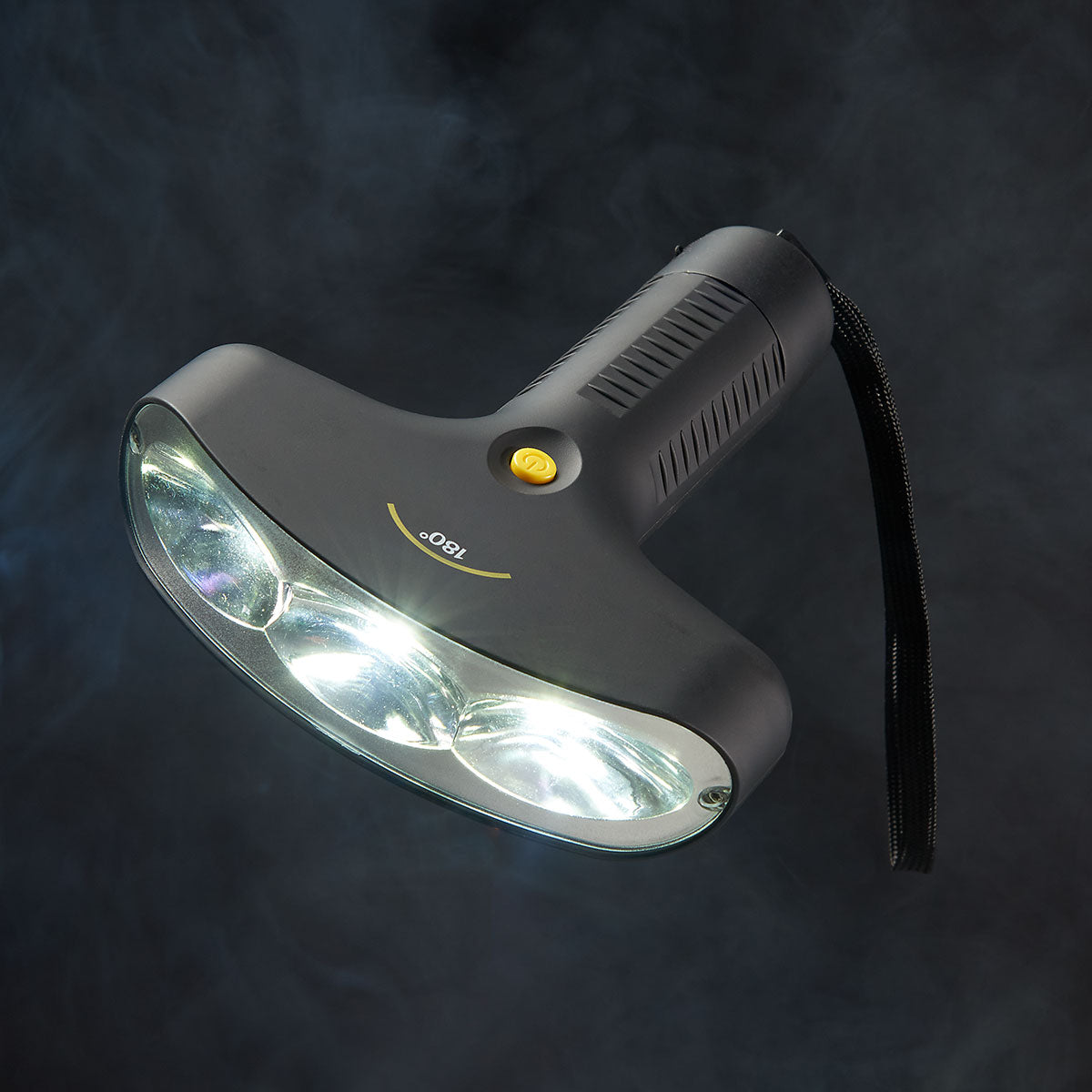 angled rechargeable flashlight Helius F302 90 Angle Adjustable Dual-LED 2 x RCR123 Li Fulton N-47 Waterproof Right Angle