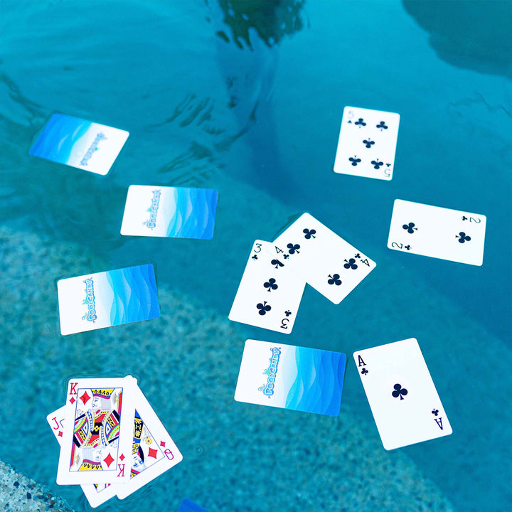 Inflatable Floating Game Table and Waterproof Cards
